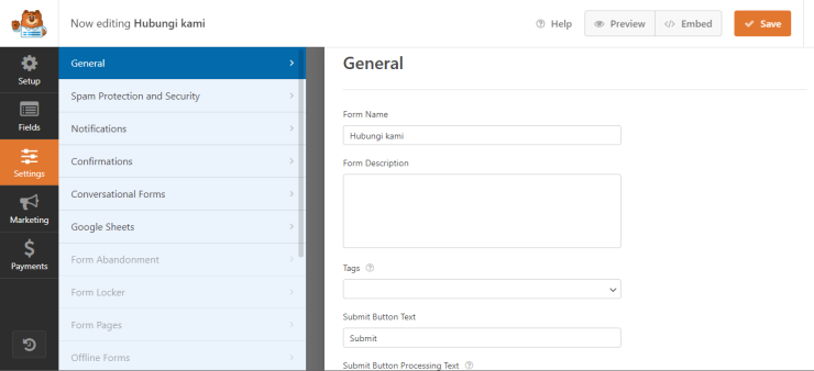 General-setting | Rumahweb Journal