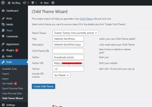 child theme WordPress Rumahweb | Rumahweb Journal