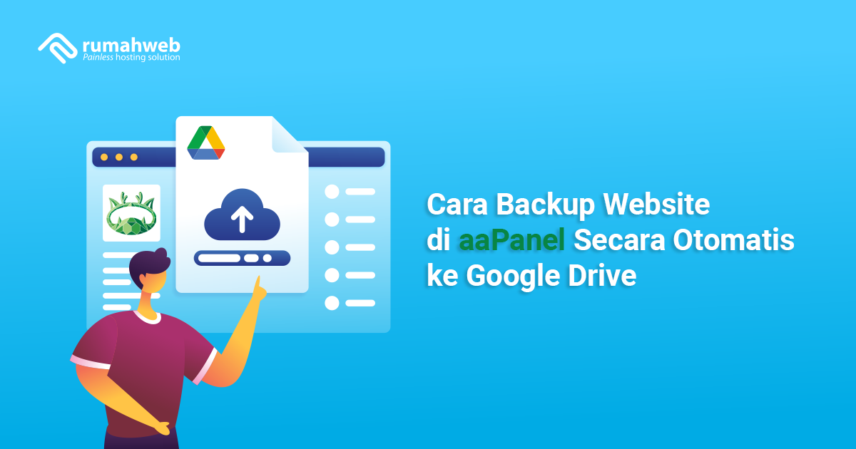 Backup-website-aapanel-ke-google-drive | Rumahweb Journal