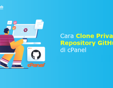 Banner - Cara Clone Private Repository GitHub di cPanel