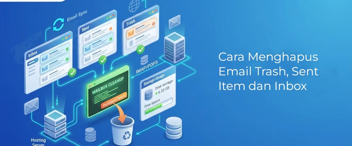 Banner - Cara Menghapus Email Trash cpanel