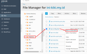Edit-file-database | Rumahweb Journal
