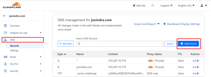 Cara Setting DNS IPv6 di CloudFlare – Rumahweb