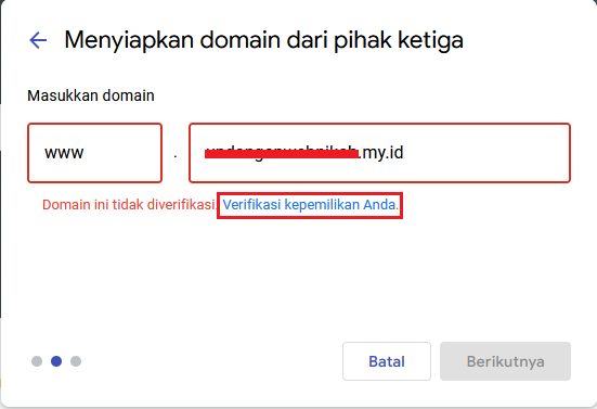 Isi Nama Domain