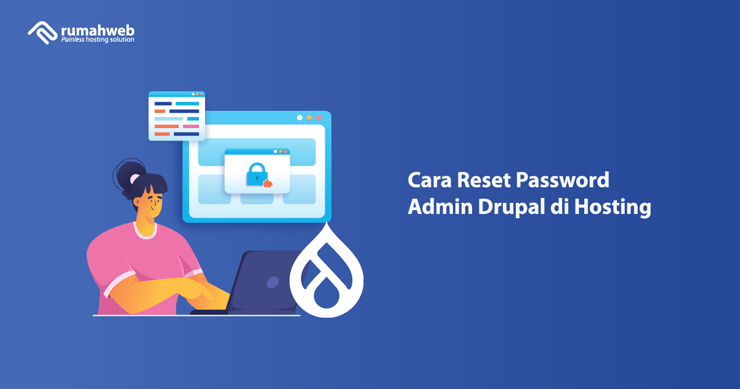 Banner - Cara Reset Password Admin Drupal di Hosting
