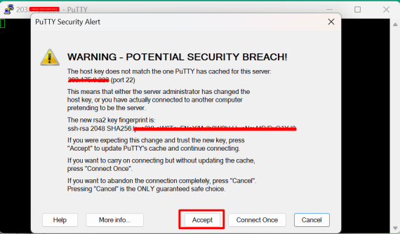 Mengatasi Warning Remote Host Identification Has Changed SSH