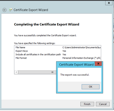 export success | Rumahweb Journal