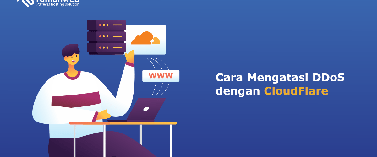Banner - Cara Mengatasi DDoS dengan CloudFlare