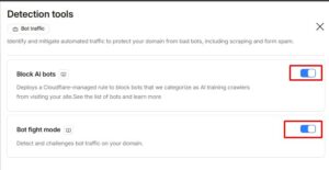block ai bot