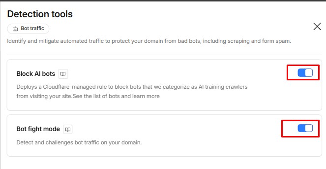 block ai bot