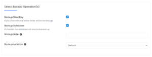 pilih opsi backup | Rumahweb Journal