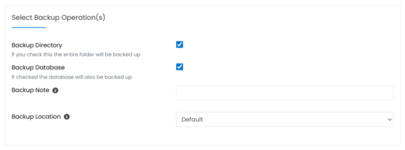 pilih opsi backup | Rumahweb Journal