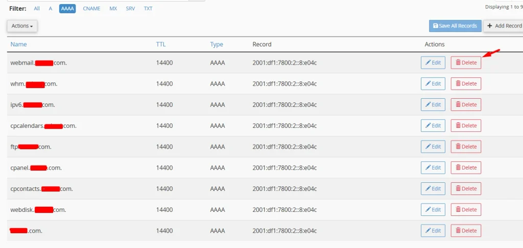 Hapus atau Disable IPv6