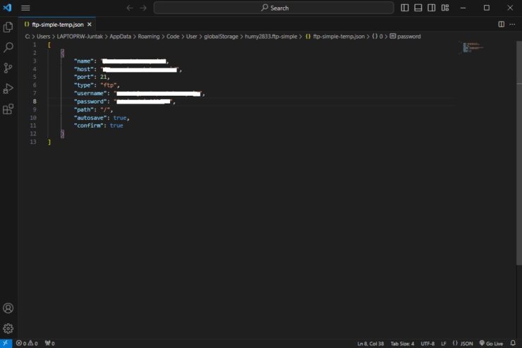 Cara Setting FTP di Visual Studio Code – Rumahweb
