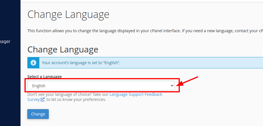 pilih menu language ke bahasa indonesia