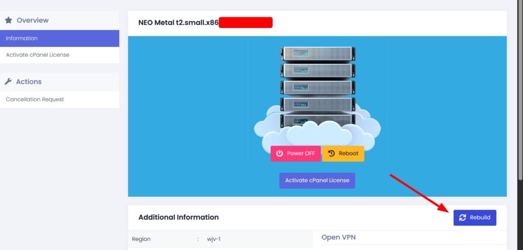 Rebuild Dedicated Server
