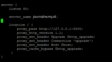 settting pm2 dan install node.js  di ubuntu