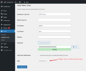 add-new-user | Rumahweb Journal