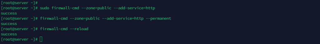 Edit Firewall NGINX - Cara Install NGINX di Almalinux Pada VPS KVM