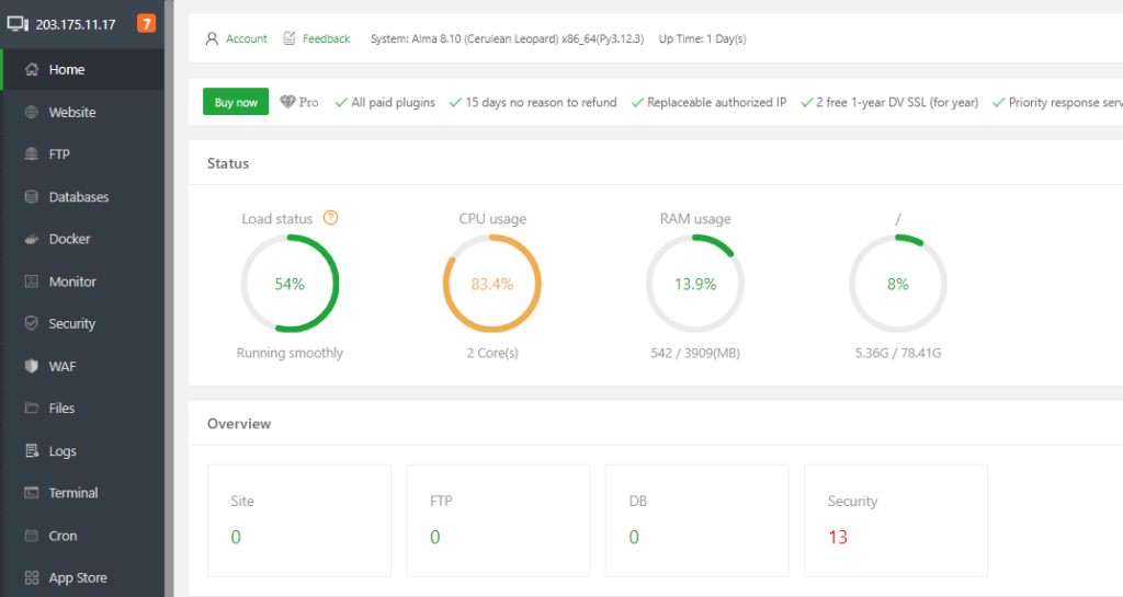 Installasi Webserver Selesai