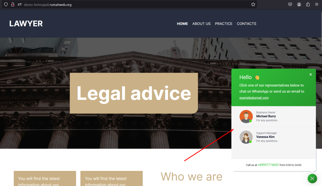 smartarget whatsapp berhasil