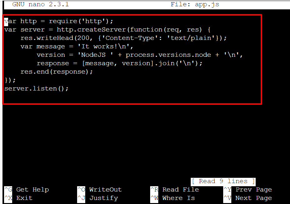 isi default file app.js | Rumahweb Journal