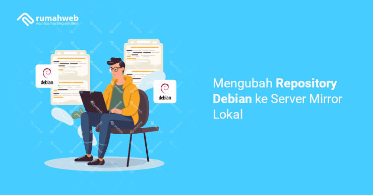 banner - repository debian lokal