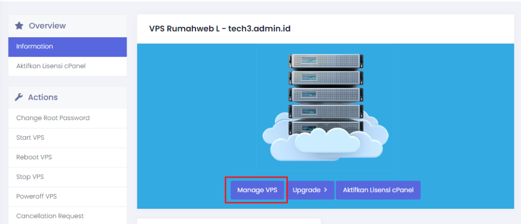 Manage VPS