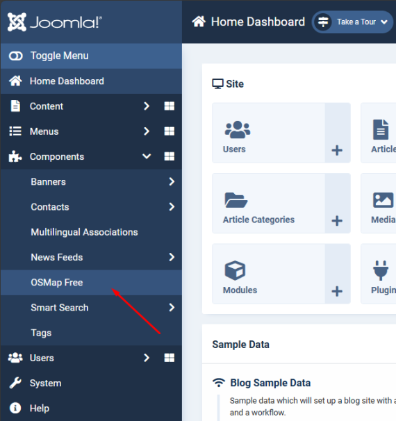 menu componen osmap free | Rumahweb Journal