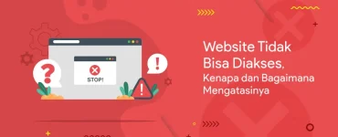 banner - website tidak bisa diakses