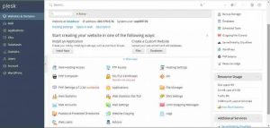 dasboard plesk | Rumahweb Journal