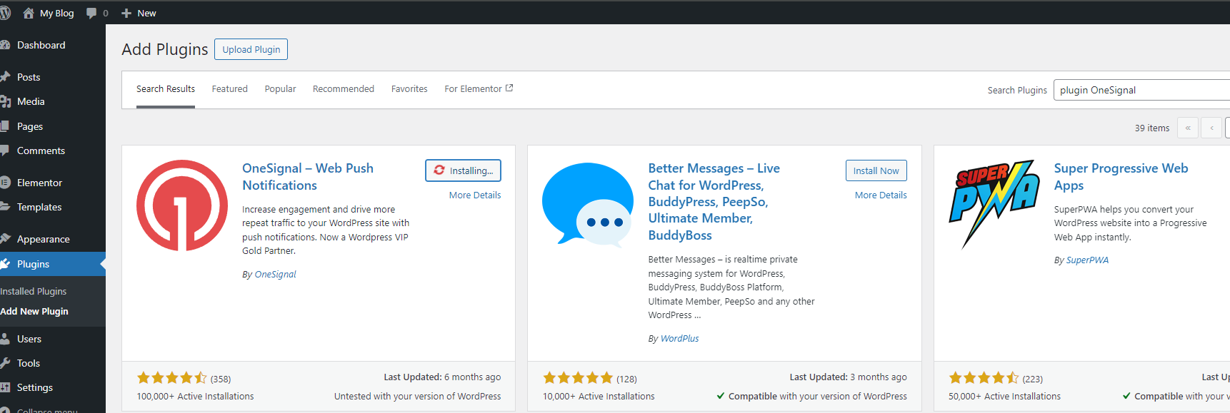install plugin one signal | Rumahweb Journal