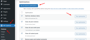 run optimization wp optimize | Rumahweb Journal