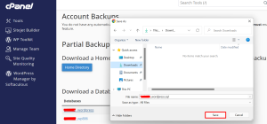 simpan backup | Rumahweb Journal