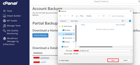 simpan backup | Rumahweb Journal