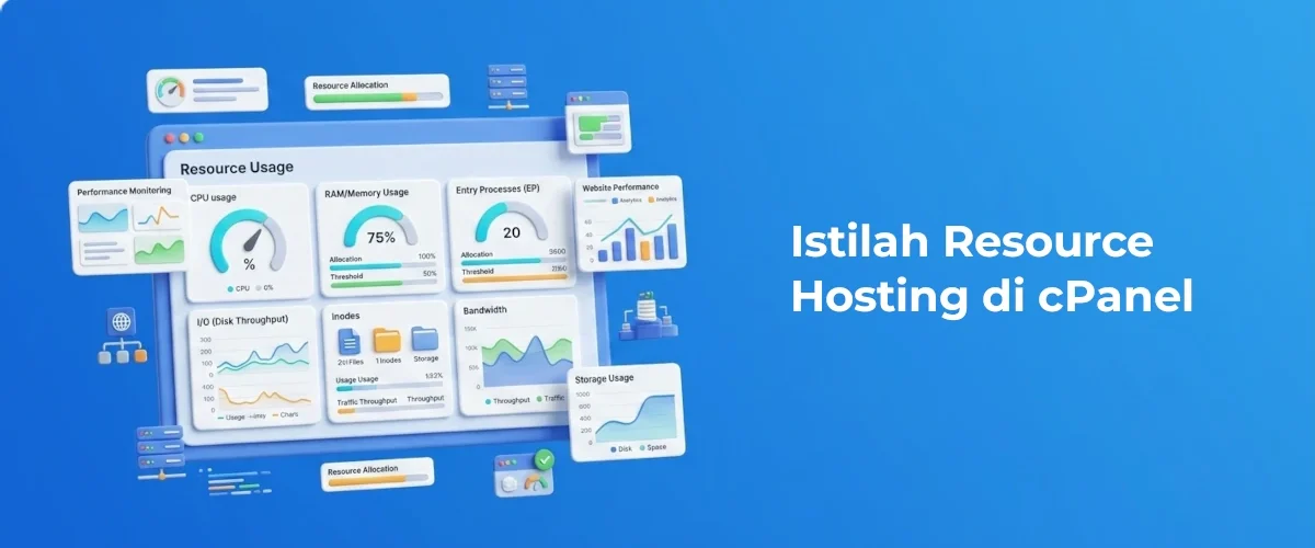 Banner - Istilah Resource Hosting di cPanel