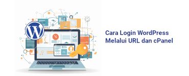 Banner - cara login wordpress