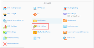 menu DNS settings | Rumahweb Journal