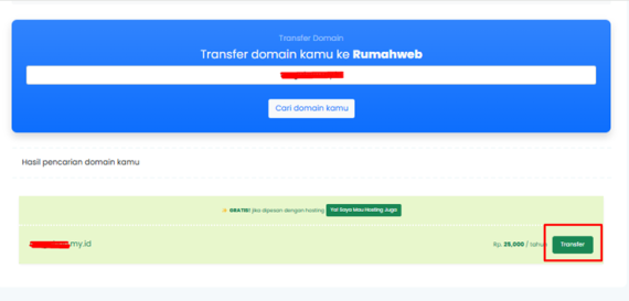 transfer domain 2 | Rumahweb Journal