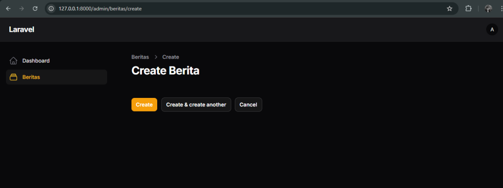 create berita