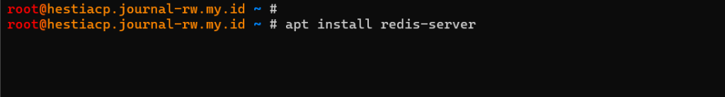 Install Redis di HestiaCP