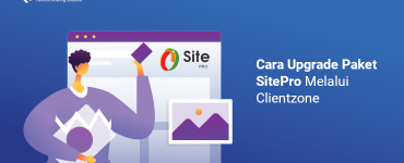 Banner - cara upgrade paket sitepro