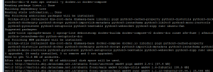 install docker composer