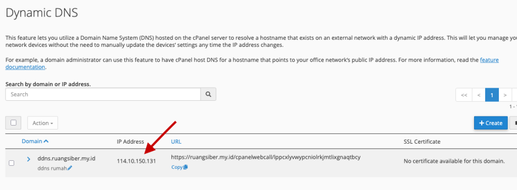 informasi ip address