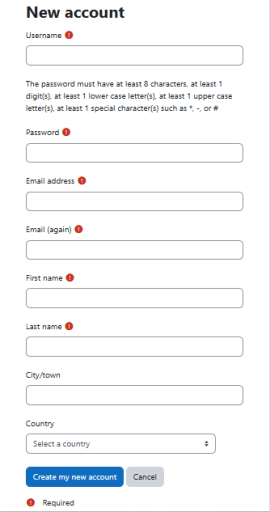 Form new account | Rumahweb Journal