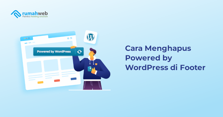 Banner - Cara Menghapus Powered by WordPress di Footer