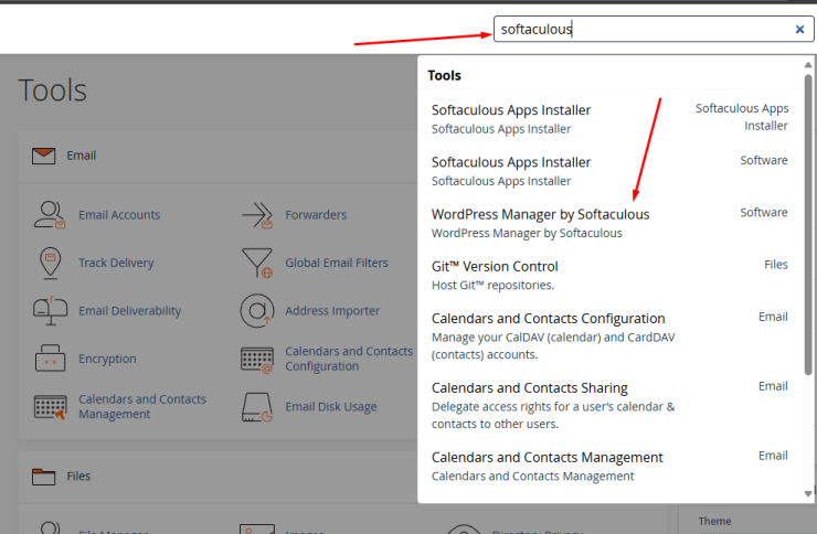 menu wordpress manager by softaculous | Rumahweb Journal