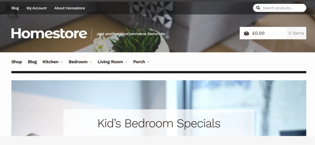 tampilan toko online default woocommerce - membuat website toko online