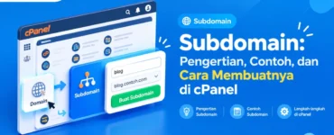 Banner - subdomain adalah