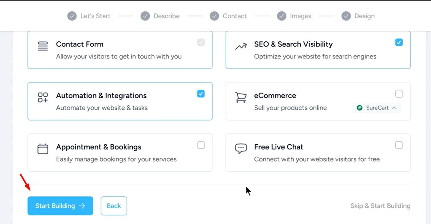 cara membuat website dengan ai terakhir